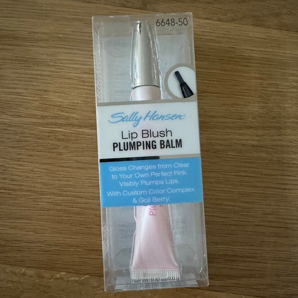Sally Hansen Lip Blush Plumping Balm (Shade 6648-50), Vintage Discontinued